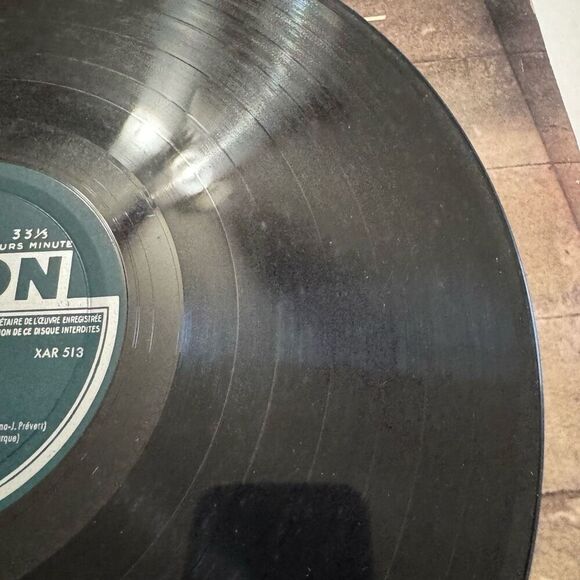 Yves Montand A Paris (Vinyl) Bonus Tracks 12" Album OSX 178 Odeon - Picture 8 of 8